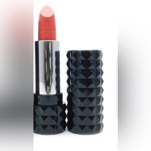 Kay Von D, 3.0 grams/ .10 0z. Color is La Femme a beautiful reddish orange.